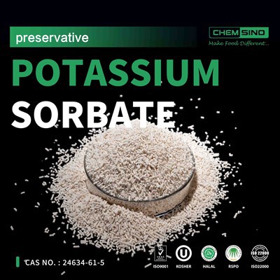Potasyum Sorbat Granül E202 Koruyucu Helal CAS 24634-61-5