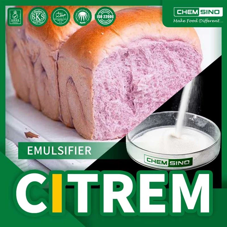 Güvenilir Tedarikçi Yüzey Aktif Maddeleri Emülgifer Gıda Katkı Madde Citrem E472C
