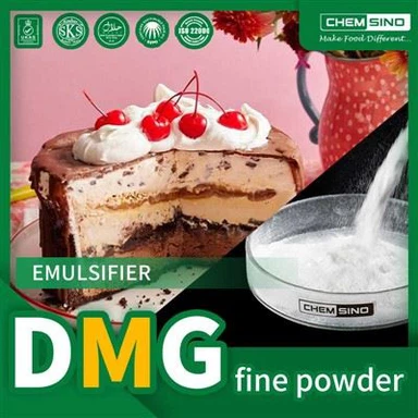 2 Damıtılmış Monogliserit DMG İnce Toz 100-200Şeker CAS No. 123-94-4 İçin Ağdan