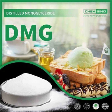 "Tam Yağlı Süt Tozu İçin En İyi Teklif Damıtılmış Monogliseritler DMG Tozu CAS No. 123-94-4 "