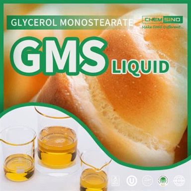 CAS No. 26545-74-4 Fabrika Tedarik GMS Sıvı Gliserol Monostearat Sıvı
