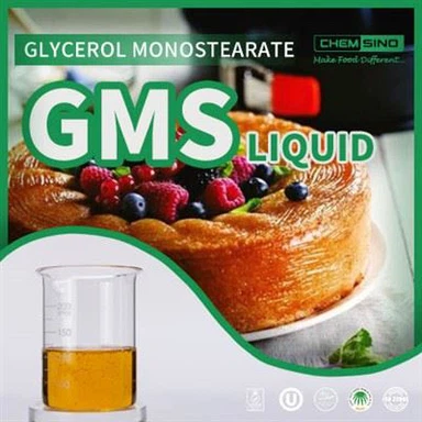 Sıcak Çok Yönlü Plastik Katkı Maddesi CAS No. 26545-74-4 Gliserol Monostearat GMS Sıvı